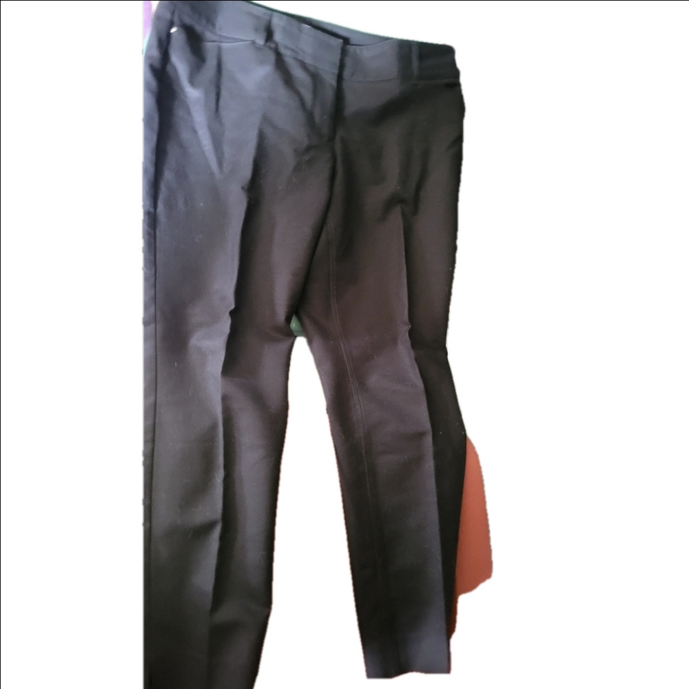 White House Black Market Black Trousers